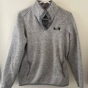 LLBean sweater fleece pullover